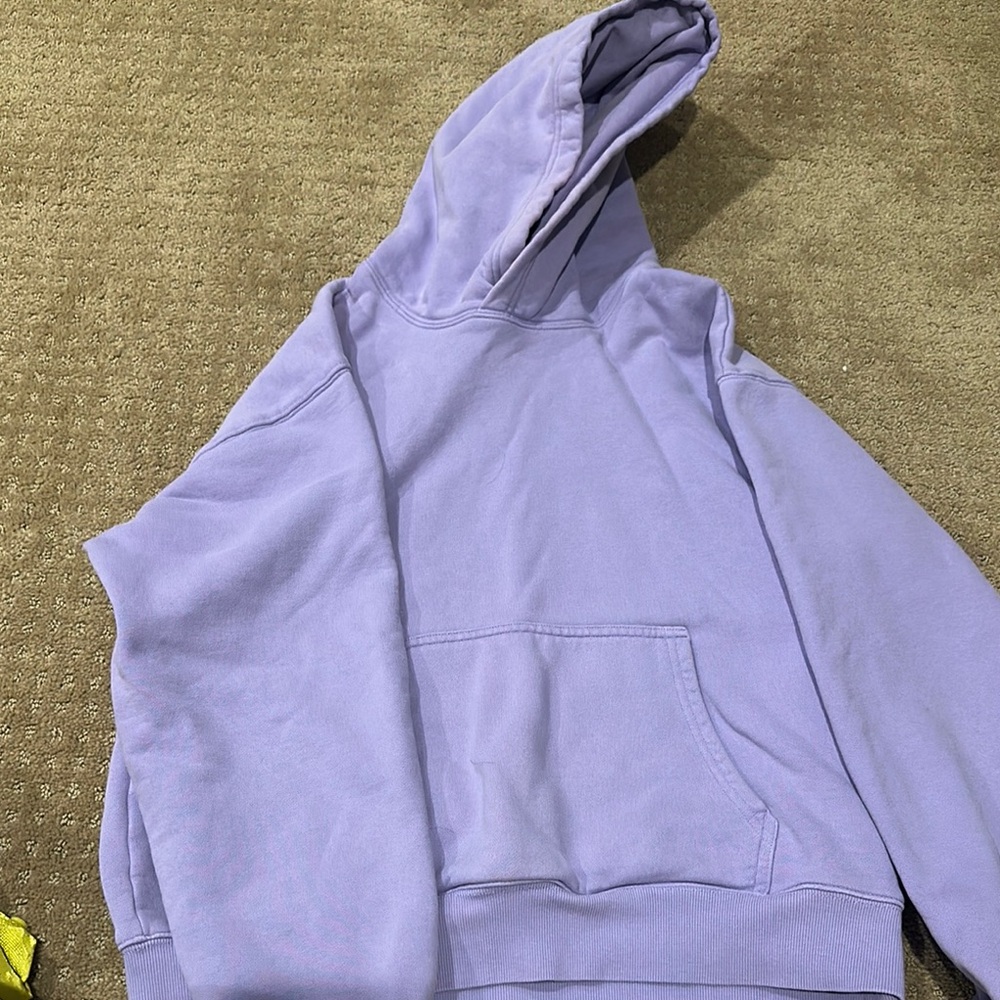 TNA Soft Purple Cozy Fleece Hoodie